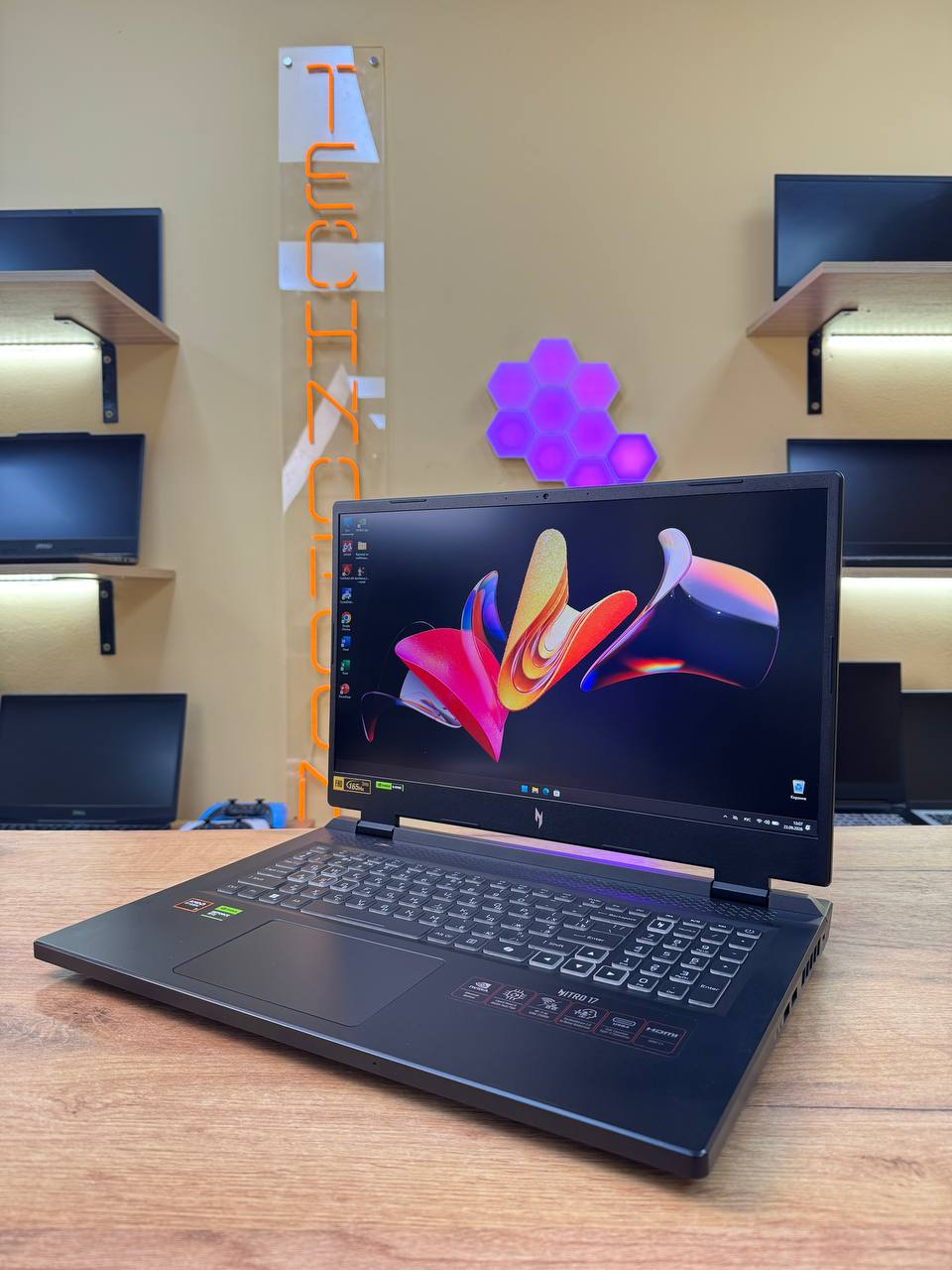 Acer Nitro 17” / Ryzen 7 8845HS / RTX 4060 / 16GB / SSD 512GB / 165Hz — фото 6