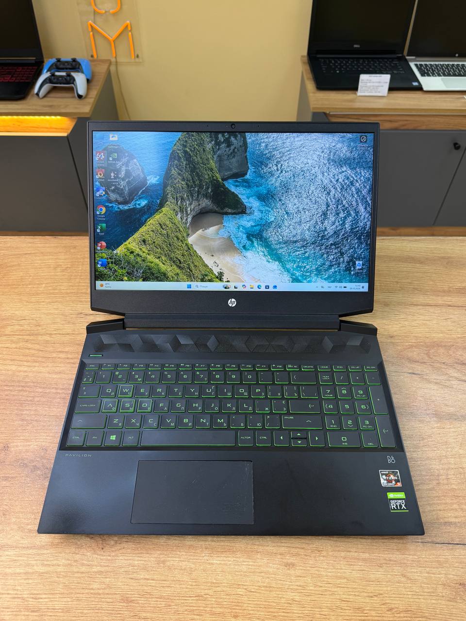 HP Pavilion 15 / Ryzen 5 5600H / RTX 3050 / 16GB / 1TB / 144Hz — фото 7