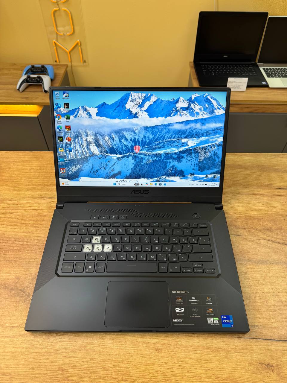 ASUS TUF Dash F15 / i7-11370H / RTX 3050 TI / 16GB / SSD 512GB / 144Hz — фото 7