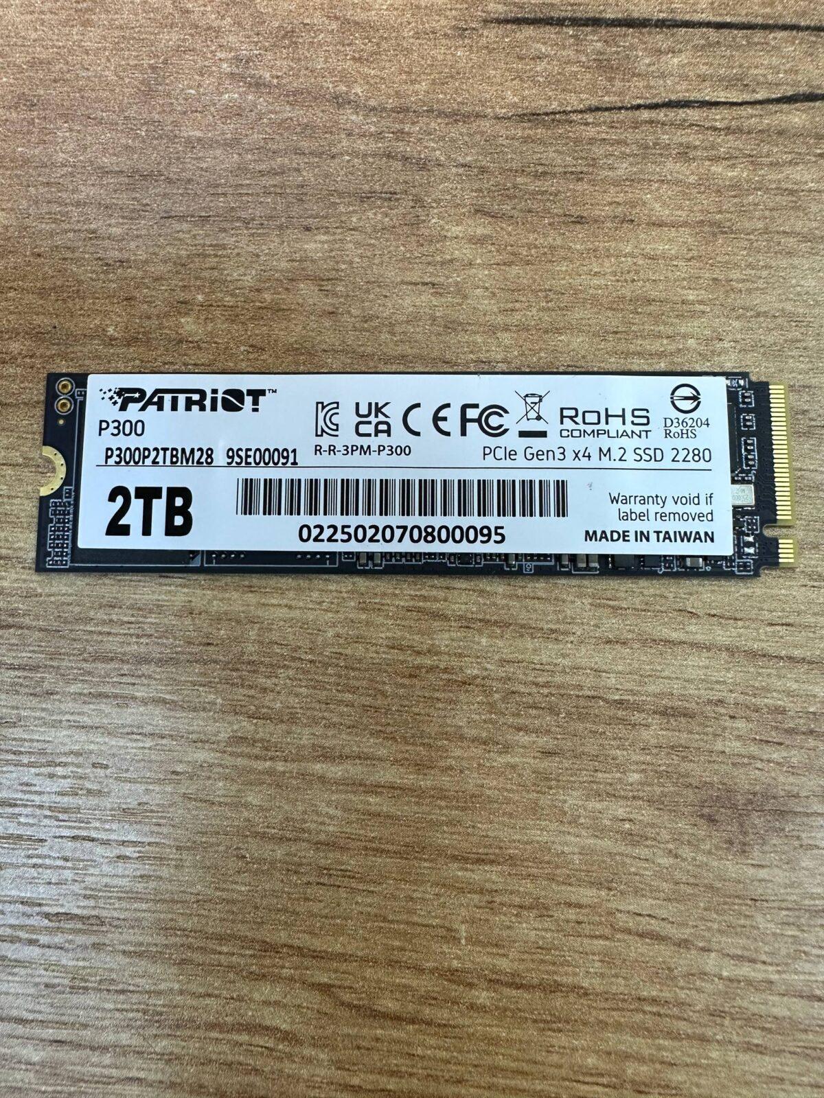 SSD Patriot P300